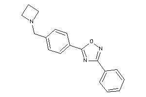 5-[4-(azetidin-1-ylmethyl)phenyl]-3-phenyl-1,2,4-oxadiazole