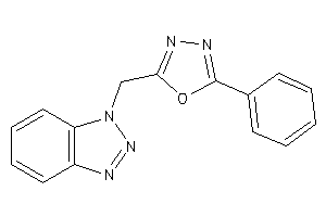 2-(benzotriazol-1-ylmethyl)-5-phenyl-1,3,4-oxadiazole