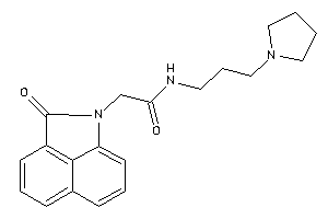 2-(ketoBLAHyl)-N-(3-pyrrolidinopropyl)acetamide