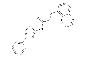 2-(1-naphthoxy)-N-(4-phenylthiazol-2-yl)acetamide