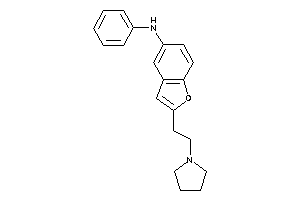 Phenyl-[2-(2-pyrrolidinoethyl)benzofuran-5-yl]amine