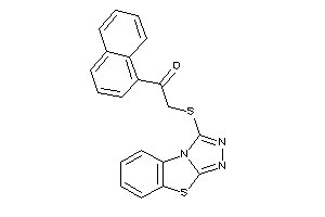 1-(1-naphthyl)-2-([1,2,4]triazolo[3,4-b][1,3]benzothiazol-1-ylthio)ethanone