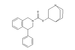 4-phenyl-3,4-dihydro-1H-isoquinoline-2-carboxylic Acid Quinuclidin-3-yl Ester