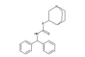N-benzhydrylcarbamic Acid Quinuclidin-3-yl Ester