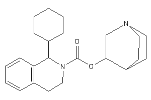 1-cyclohexyl-3,4-dihydro-1H-isoquinoline-2-carboxylic Acid Quinuclidin-3-yl Ester
