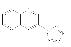 Image of 3-imidazol-1-ylquinoline