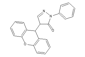 2-phenyl-4-(9H-xanthen-9-yl)-2-pyrazolin-3-one