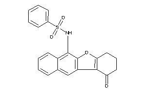 N-(1-keto-3,4-dihydro-2H-naphtho[2,3-b]benzofuran-6-yl)benzenesulfonamide