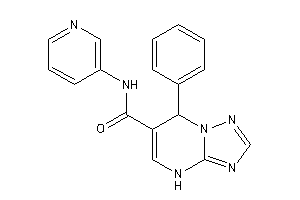 7-phenyl-N-(3-pyridyl)-4,7-dihydro-[1,2,4]triazolo[1,5-a]pyrimidine-6-carboxamide