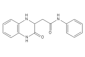 2-(3-keto-2,4-dihydro-1H-quinoxalin-2-yl)-N-phenyl-acetamide