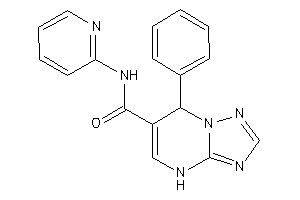 7-phenyl-N-(2-pyridyl)-4,7-dihydro-[1,2,4]triazolo[1,5-a]pyrimidine-6-carboxamide