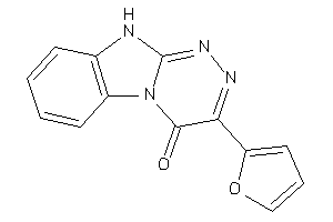 3-(2-furyl)-10H-[1,2,4]triazino[4,3-a]benzimidazol-4-one