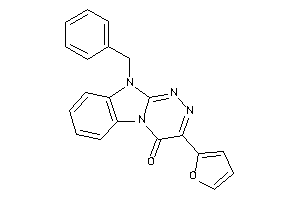 10-benzyl-3-(2-furyl)-[1,2,4]triazino[4,3-a]benzimidazol-4-one