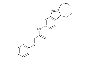 2-phenoxy-N-(7,8,9,10-tetrahydro-6H-azepino[1,2-a]benzimidazol-3-yl)acetamide
