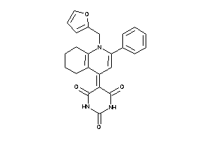 5-[1-(2-furfuryl)-2-phenyl-5,6,7,8-tetrahydroquinolin-4-ylidene]barbituric Acid