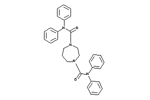Image of N,N,N',N'-tetraphenyl-1,4-diazepane-1,4-dicarboxamide