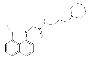 2-(ketoBLAHyl)-N-(3-piperidinopropyl)acetamide