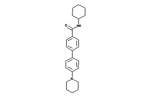N-cyclohexyl-4-(4-piperidinophenyl)benzamide