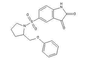 Image of 5-[2-(phenoxymethyl)pyrrolidino]sulfonylisatin