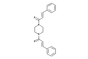 1-(4-cinnamoylpiperazino)-3-phenyl-prop-2-en-1-one