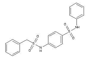 4-(benzylsulfonylamino)-N-phenyl-benzenesulfonamide