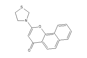 2-thiazolidin-3-ylbenzo[h]chromen-4-one