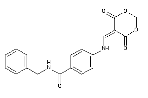 Image of N-benzyl-4-[(4,6-diketo-1,3-dioxan-5-ylidene)methylamino]benzamide