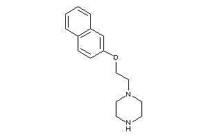Image of 1-[2-(2-naphthoxy)ethyl]piperazine