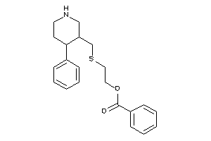 Benzoic Acid 2-[(4-phenyl-3-piperidyl)methylthio]ethyl Ester