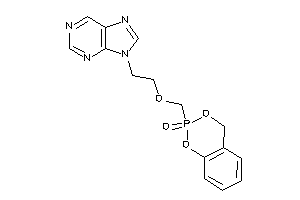 Image of 8-(2-purin-9-ylethoxymethyl)-7,9-dioxa-8$l^{5}-phosphabicyclo[4.4.0]deca-1(6),2,4-triene 8-oxide
