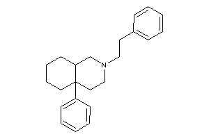 2-phenethyl-4a-phenyl-1,3,4,5,6,7,8,8a-octahydroisoquinoline