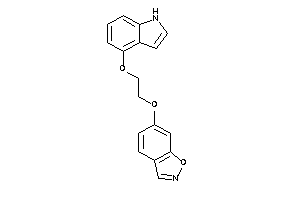 6-[2-(1H-indol-4-yloxy)ethoxy]indoxazene