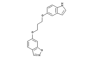 Image of 6-[3-(1H-indol-5-yloxy)propoxy]indoxazene
