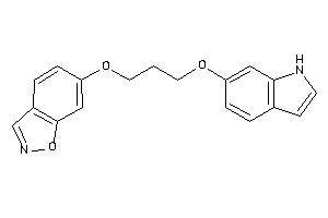 6-[3-(1H-indol-6-yloxy)propoxy]indoxazene