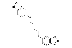 6-[4-(1H-indol-5-yloxy)butoxy]indoxazene