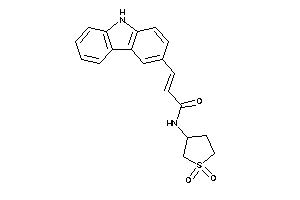 3-(9H-carbazol-3-yl)-N-(1,1-diketothiolan-3-yl)acrylamide