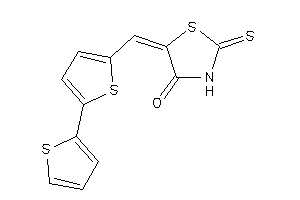 5-[[5-(2-thienyl)-2-thienyl]methylene]-2-thioxo-thiazolidin-4-one
