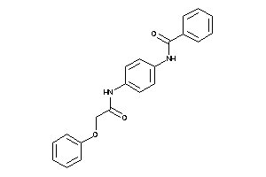 N-[4-[(2-phenoxyacetyl)amino]phenyl]benzamide