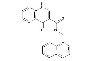 4-keto-N-(1-naphthylmethyl)-1H-quinoline-3-carboxamide