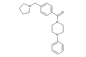 (4-phenylpiperazino)-[4-(pyrrolidinomethyl)phenyl]methanone