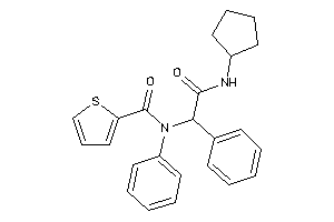 N-[2-(cyclopentylamino)-2-keto-1-phenyl-ethyl]-N-phenyl-thiophene-2-carboxamide