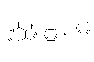 6-(4-benzoxyphenyl)-1,5-dihydropyrrolo[3,2-d]pyrimidine-2,4-quinone