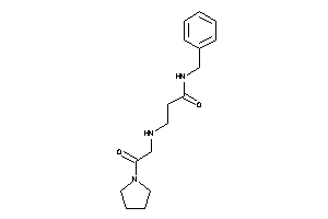 N-benzyl-3-[(2-keto-2-pyrrolidino-ethyl)amino]propionamide