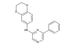 Image of 2,3-dihydro-1,4-benzodioxin-7-yl-(6-phenylpyrazin-2-yl)amine