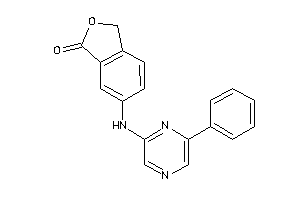 Image of 6-[(6-phenylpyrazin-2-yl)amino]phthalide