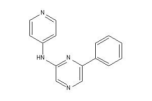 Image of (6-phenylpyrazin-2-yl)-(4-pyridyl)amine