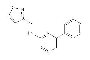 Isoxazol-3-ylmethyl-(6-phenylpyrazin-2-yl)amine