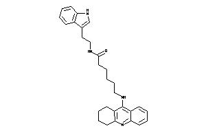 N-[2-(1H-indol-3-yl)ethyl]-6-(1,2,3,4-tetrahydroacridin-9-ylamino)hexanamide