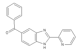 Image of Phenyl-[2-(2-pyridyl)-1H-benzimidazol-5-yl]methanone