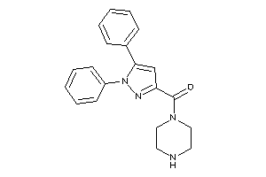 Image of (1,5-diphenylpyrazol-3-yl)-piperazino-methanone